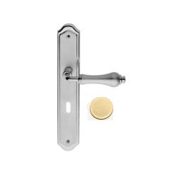 Door handle ALDAR Polished gold + matt gold
